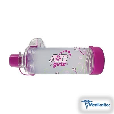 Aerochamber Kırmızı Maskesiz AC Girlz (Model 5932)