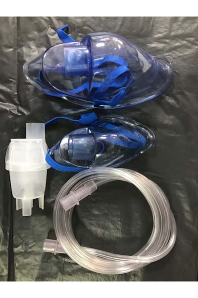 Nebülizatör Maskesi İthal Yetişkin ve Pediatrik Set