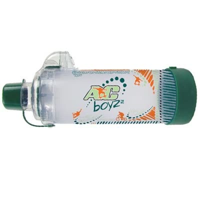 Aerochamber Yeşil Maskesiz BOYZ (Model 10264)